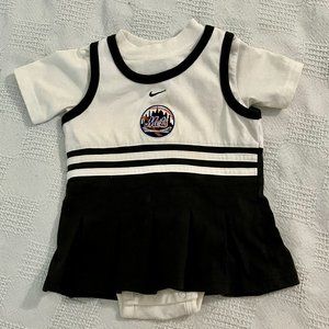 New York Mets Nike Girls Youth Cheerleader Two Piece Outfit 12M